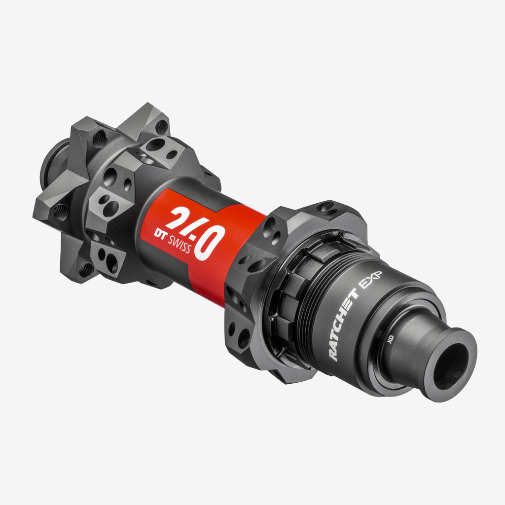 DT Swiss 240 EXP Achternaaf | Straightpull | IS (6-bouten) | 12×148 Boost | 28G | Sram XD